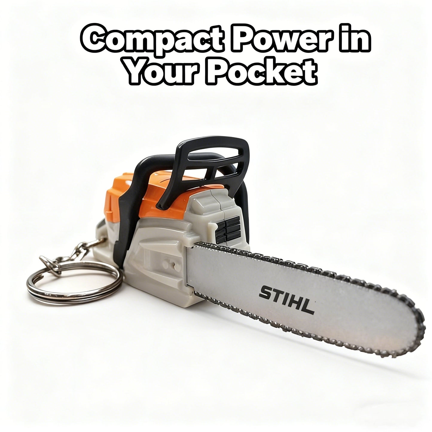 🔥LAST DAY 49% OFF -🔧 Chainsaw Keychain | Portable Chainsaw Key Ring